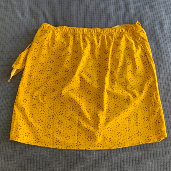 Toad & Co tie front skirt - Picture 3 of 5